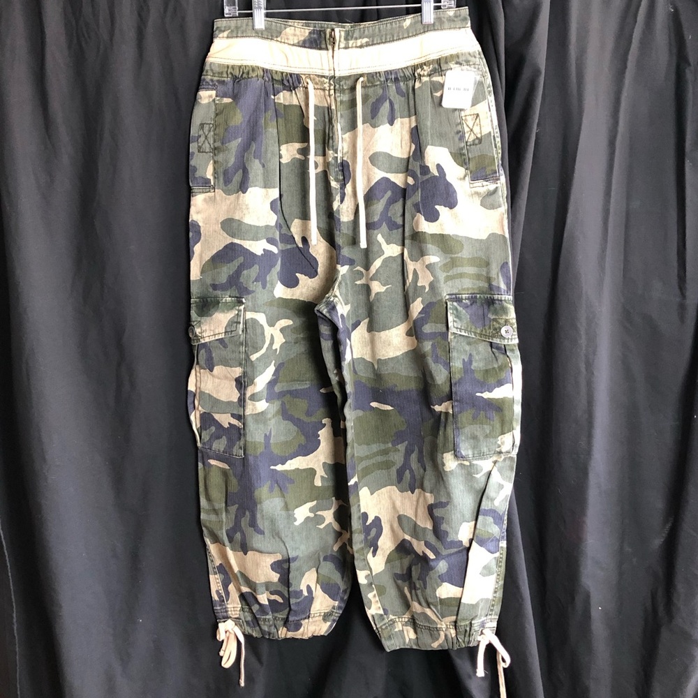 Free people camo newest tags